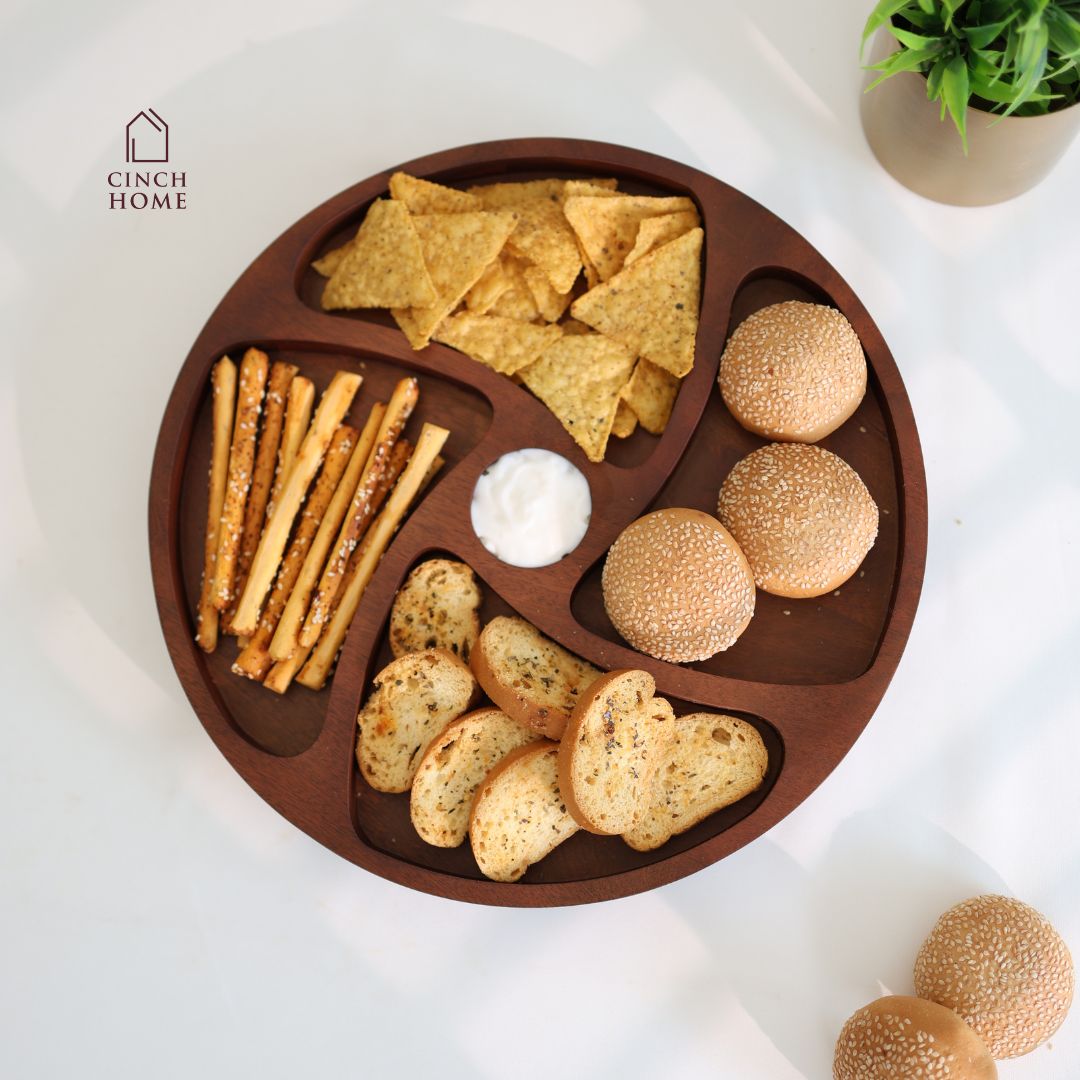 Elegant serving platter| appetizer display| Cake Stands Online India| 3 Tier Cake Stands | 2 tier snack stand| Kitchenware | Serveware | Desert Platter | High tea platter| pastry platter | Serving Tray | Decorative Tray| Bathroom trays| Organizers online India| Decorative Trays online India |Serving Trays Online India | Snack tray| Snack platter| dessert platter | Chip and dip platter | Kitchen Organiser| Serving dishes| serving platter| diwali gift| festive gift| dry fruit tray
