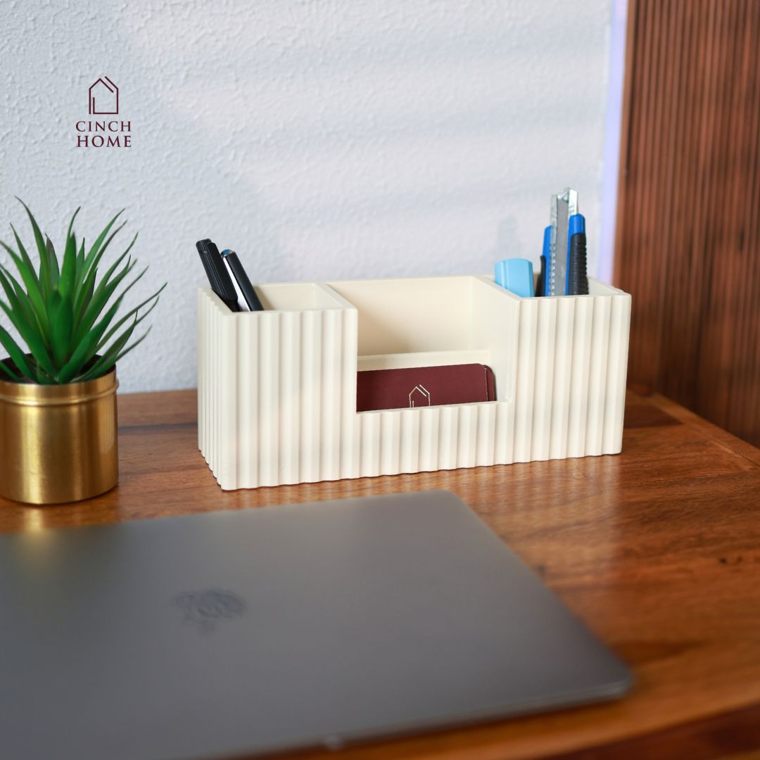 wire organizer, fluted MDF wire organizer, cable organizer box, modern wire organizer, wooden wire organizer, fluted cable management box, MDF cable organizer, desk wire organizer, home office wire management, stylish cable organizer, hidden cable organizer box, wire organizer for TV unit, wooden cable box, eco-friendly wire organizer, minimalist wire organizer, pen holder, card holder, desk accessories, desk organiser