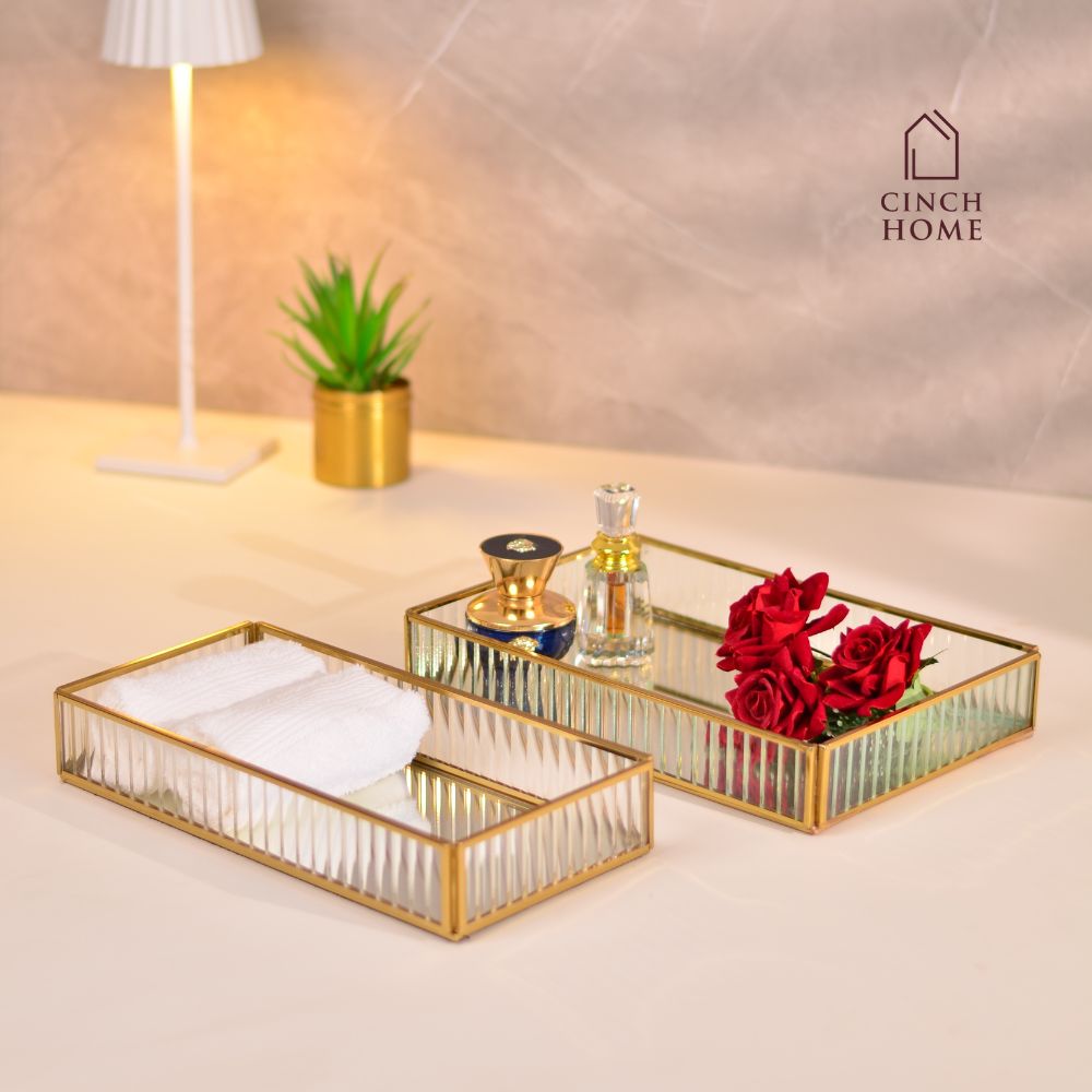 Dressing Organisers| Dressing table trays| |Organisers| bathroom organisers| Bathroom trays| | Serveware | Desert Platter | For birthday, tea party| pastry platter | Multipurpose Tray | Decorative Tray| Bathroom trays| Organizers online India| Decorative Trays online India | Premium trays online India | Shop trays online | Serving Trays Online India| Vanity trays| Vanity organisers| Glass Trays| ribbed glass trays| fluted glass trays| bar trays| centre table trays