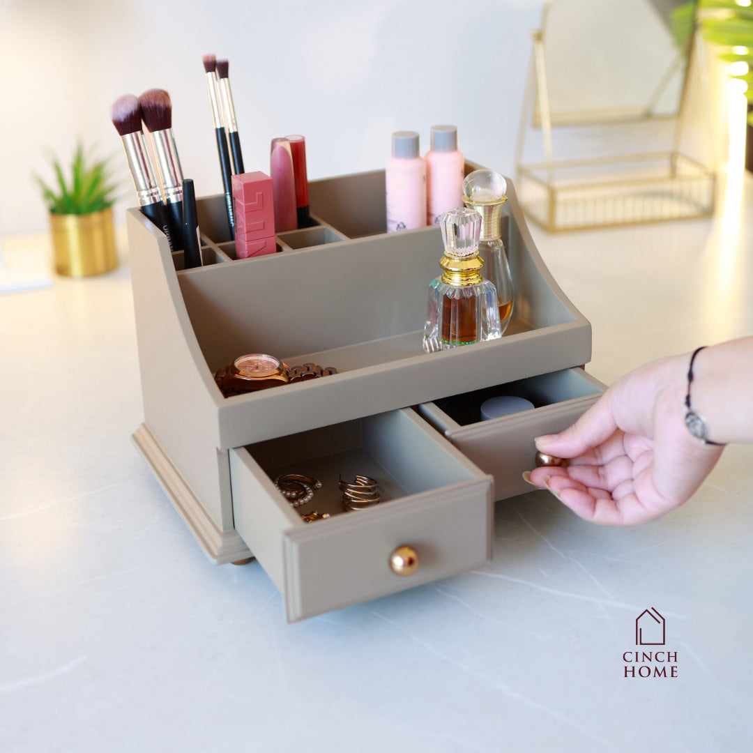 makeup storage organizer, vanity box for women, dressing table storage organizer, wooden makeup organizer, multipurpose organizer box, desk organizer for home office, makeup brush holder, lipstick organizer, skincare storage box, cosmetic organizer for dressing table, jewelry organizer box for women, wooden cosmetic organizer, table top organizer, makeup vanity box, dresser organizer with drawers, perfume storage box, bathroom countertop organizer, home organizer box, beauty product storage, makeup drawer o