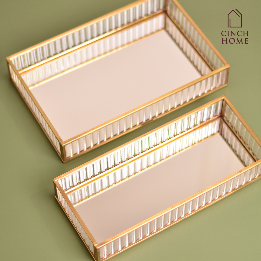 Dressing Organisers| Dressing table trays| |Organisers| bathroom organisers| Bathroom trays|  | Serveware | Desert Platter | For birthday, tea party| pastry platter | Multipurpose Tray | Decorative Tray| Bathroom trays| Organizers online India| Decorative Trays online India | Premium trays online India | Shop trays online | Serving Trays Online India| Vanity trays| Vanity organisers| Glass Trays| ribbed glass trays| fluted glass trays| bar trays| centre table trays