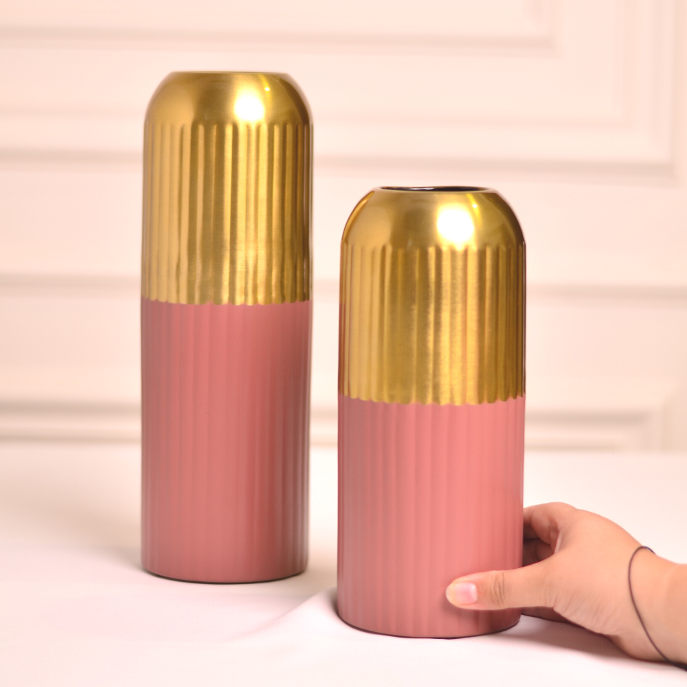 You can now shop from a beautiful range of Flower Vases at pocket friendly prices. Choose from a range of Glass Flower Vases and Metal vases | Unique Glass Vases| Decorative vases for your homes, living rooms.