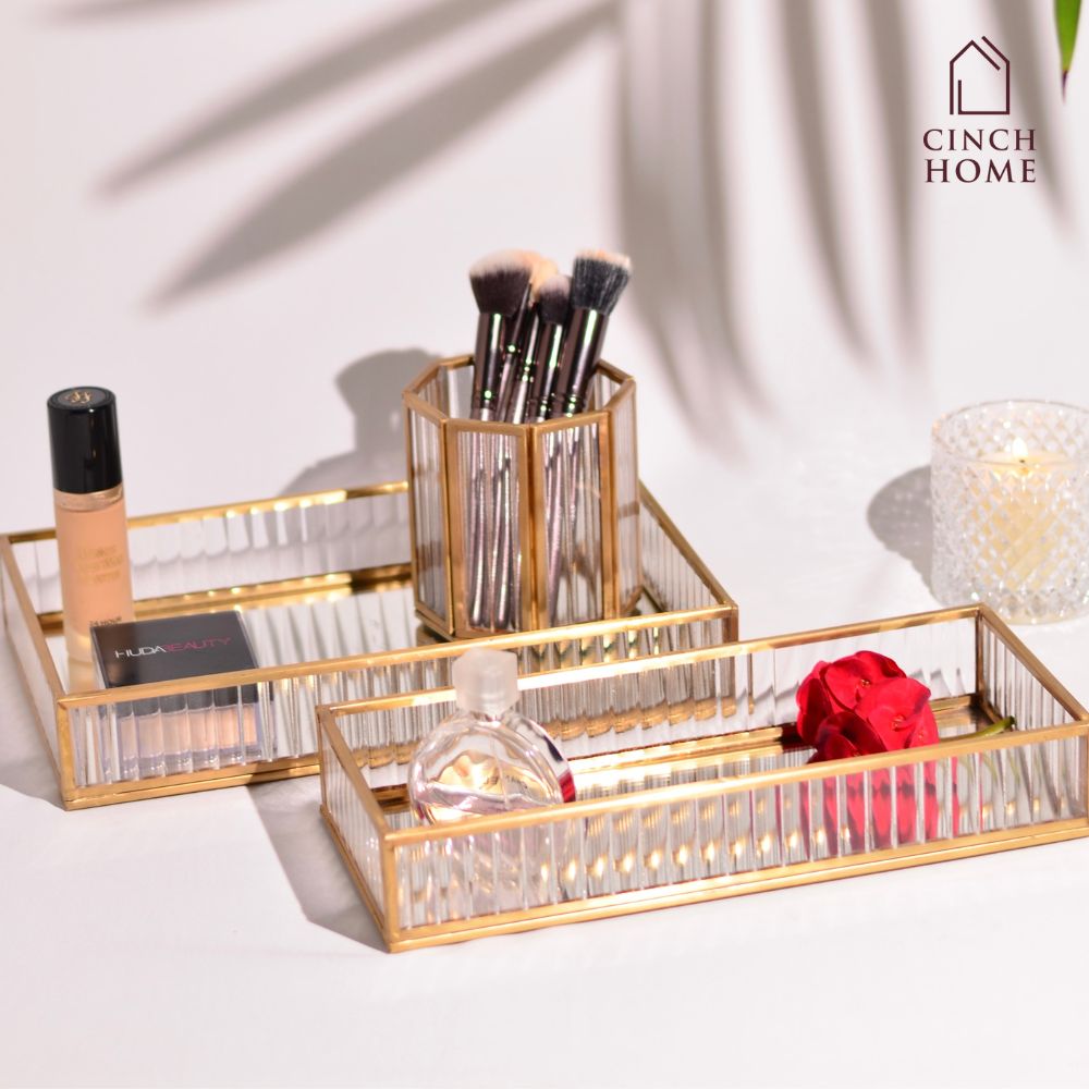 Dressing Organisers| Dressing table trays| |Organisers| bathroom organisers| Bathroom trays|  | Serveware | Desert Platter | For birthday, tea party| pastry platter | Multipurpose Tray | Decorative Tray| Bathroom trays| Organizers online India| Decorative Trays online India | Premium trays online India | Shop trays online | Serving Trays Online India| Vanity trays| Vanity organisers| Glass Trays| ribbed glass trays| fluted glass trays| bar trays| centre table trays