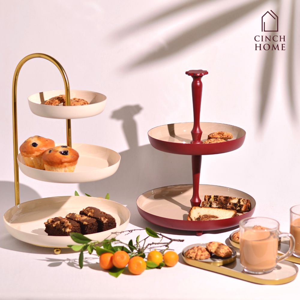 Buy from a range of Cake Stands Online India| 3 Tier Cake Stands | Kitchenware | Serveware | Desert Platter | For birthday, tea party| pastry platter | Multipurpose Tray | Decorative Tray| Bathroom trays| Organizers online India| Decorative Trays online India | Premium trays online India | Shop trays online | Serving Trays Online India