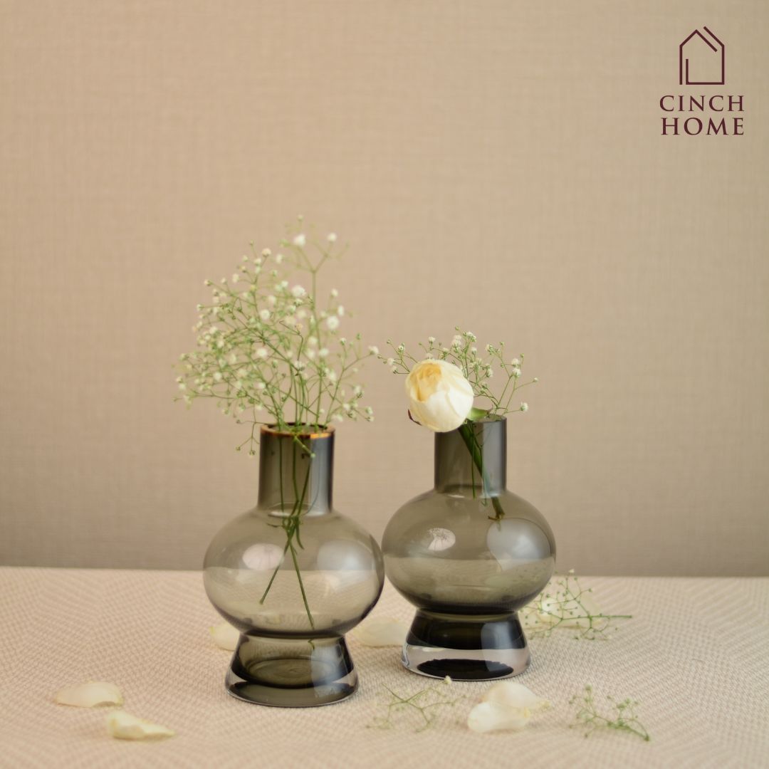 Euphoria Small Glass Vases: Set of - Main Image