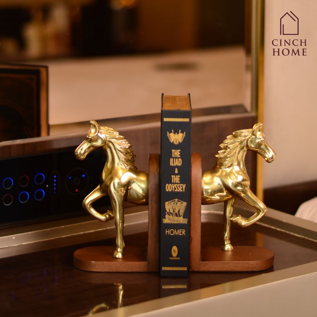 Buy Bookend online India | Wooden Bookend India | Metal Bookend India | Unique Bookend India| Book shelves India | Decorative bookend | book stopper India | Desk Accessories | Gift for readers| Vintage Bookends
