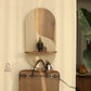 illuminated wall organizer, oval wall organizer, wall key holder, key holder with shelf, key holder with hooks, wall organizer with light, entryway organizer, wall shelf with hooks, ambient wall light, decorative wall shelf, towel hanger, wall mounted organizer, hallway organizer, foyer organizer, bedroom wall organizer, modern wall decor, luxury wall organizer, premium wall decor, wooden wall shelf, key hooks for wall, multifunctional wall organizer, Cinch Home wall organizer