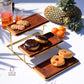 Buy from a range of Cake Stands Online India| 3 Tier Cake Stands | Kitchenware | Serveware | Desert Platter | For birthday, tea party| pastry platter | Multipurpose Tray | Decorative Tray| Serving platter| Organizers online India| Decorative Trays online India | Premium trays online India | Shop trays online | Serving Trays Online India | chip and dip bowl| chip and dip platter| Diwali gift| Kitchen essentials| serving tray| wooden serving tray | festive gifts