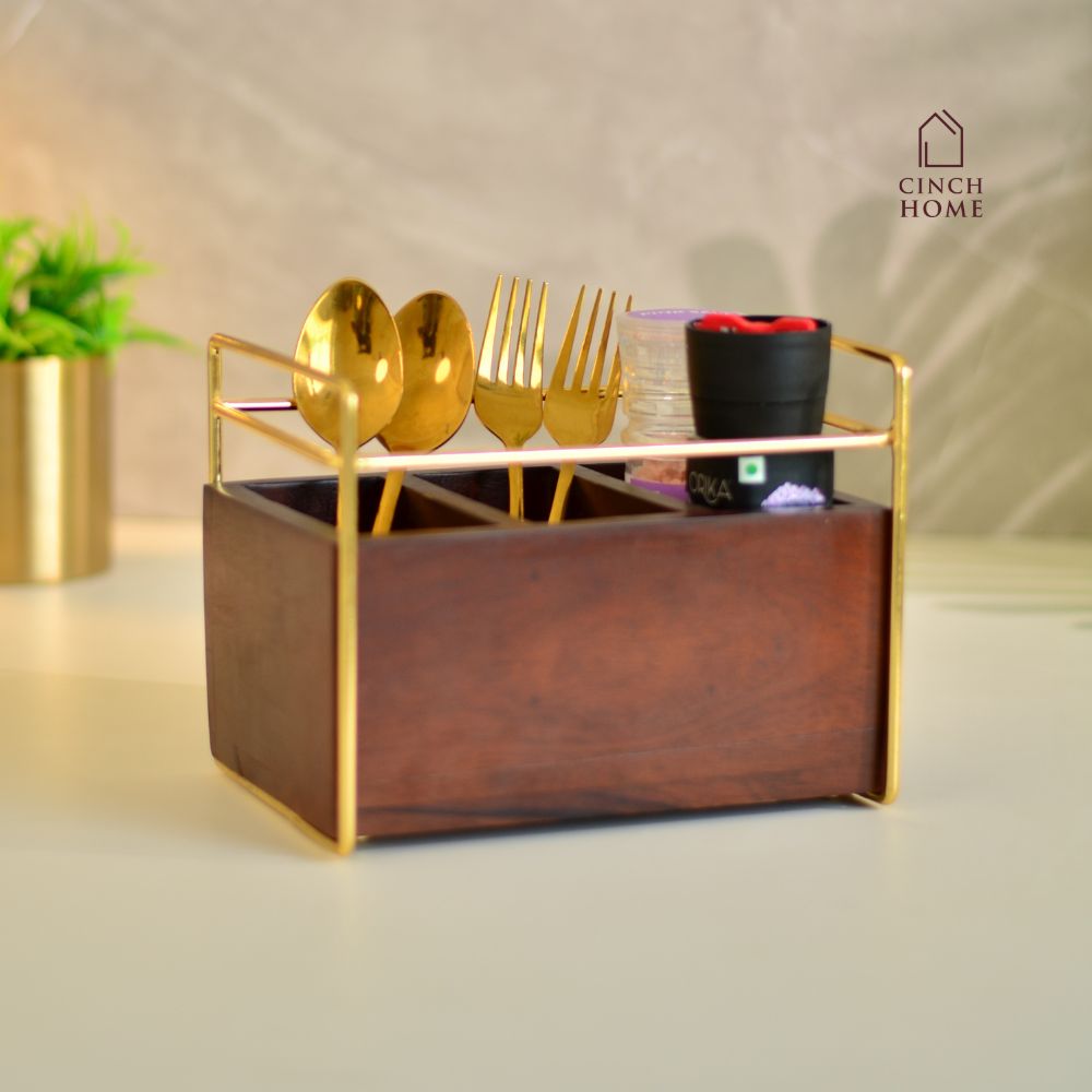 Dining Table Combo: Cutlery Holder, Tissue Holder & Toothpick stand