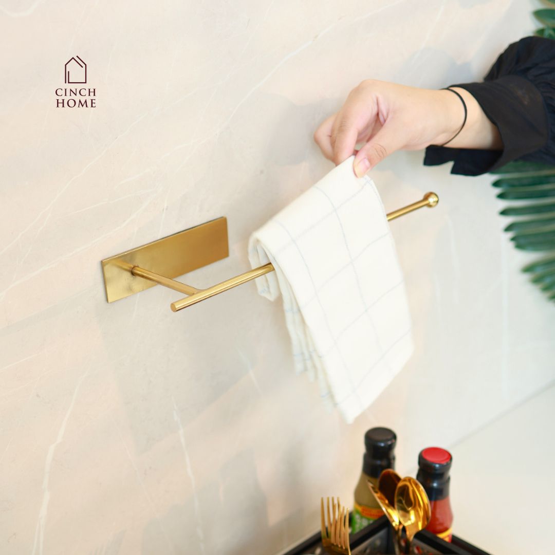 peel and stick towel holder, adhesive towel holder, wall mounted towel holder, no drill towel holder, self adhesive towel rack, gold towel holder, stainless steel towel holder, bathroom towel holder, kitchen towel holder, tissue roll holder, hand towel stand, towel bar without drilling, modern towel holder, luxury bathroom accessory, gold bathroom hardware