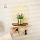 Arch Key Holder with Shelf