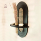 cane wall shelf, decorative wall shelf, wall mounted decorative shelf, cane wall decor, modern wall shelf, entryway wall decor, designer wall shelf, wall decor shelf with cane, aesthetic wall shelf, modern home decor accessories, wall shelf India, decorative shelf with design, luxury wall decor shelf, cane panel wall decor, test tube vase, wall shelf with vase