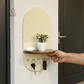 Arch Key Holder with Shelf