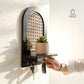 cane key holder, wall mounted key holder, key holder with shelf, modern key holder, entryway organizer, wall key hanger, decorative key holder, cane wall decor, key holder for wall, wall shelf with hooks, home decor key holder, entryway wall decor, key organizer for home, modern wall shelf, minimal home decor accessories, cane decor India