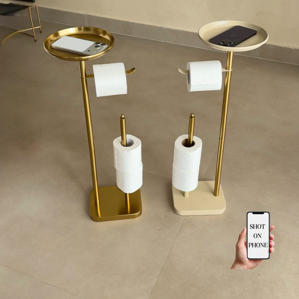 Toilet Side Stand with Utility Tray