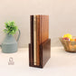 Book Shelf Wooden Chopping Boards– Set of 3 with Stand