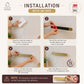 Peel & Stick Towel Stand| No drill Towel Holder