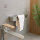 gold towel holder, peel and stick towel rack, self adhesive towel stand, no drill towel holder India, bathroom towel holder, stainless steel gold rack, CinchHome towel holder, wall mounted towel bar, a bathroom accessories, gold bathroom décor, rose gold towel holder, rose gold bathroom accessories, black towel holder, silver bathroom accessories