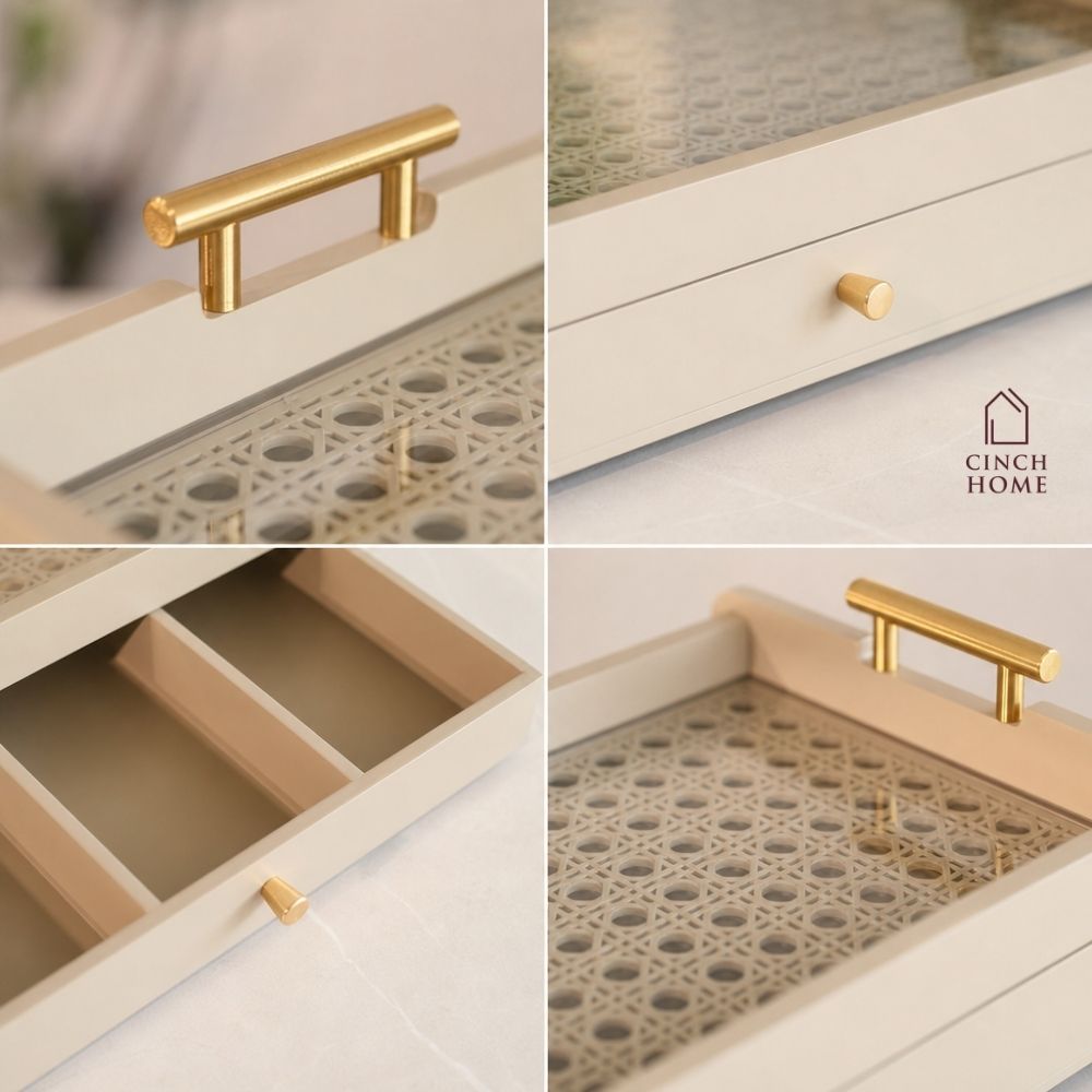 coffee table organizer, coffee table tray, sofa tray, serving tray, wooden serving tray, living room organizer, coffee table storage, 2 tier tray, serving tray with drawer, storage tray with drawer, multipurpose serving tray, table organizer,tea serving tray, coffee serving tray,snack serving tray, dry fruit serving tray,tea coffee organizer, remote organizer, tissue holder tray, cutlery organizer, living room accessories, modern home decor, functional home decor, decorative storage tray, gift, diwali gift