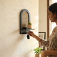 cane key holder, wall mounted key holder, key holder with shelf, modern key holder, entryway organizer, wall key hanger, decorative key holder, cane wall decor, key holder for wall, wall shelf with hooks, home decor key holder, entryway wall decor, key organizer for home, modern wall shelf, minimal home decor accessories, cane decor India