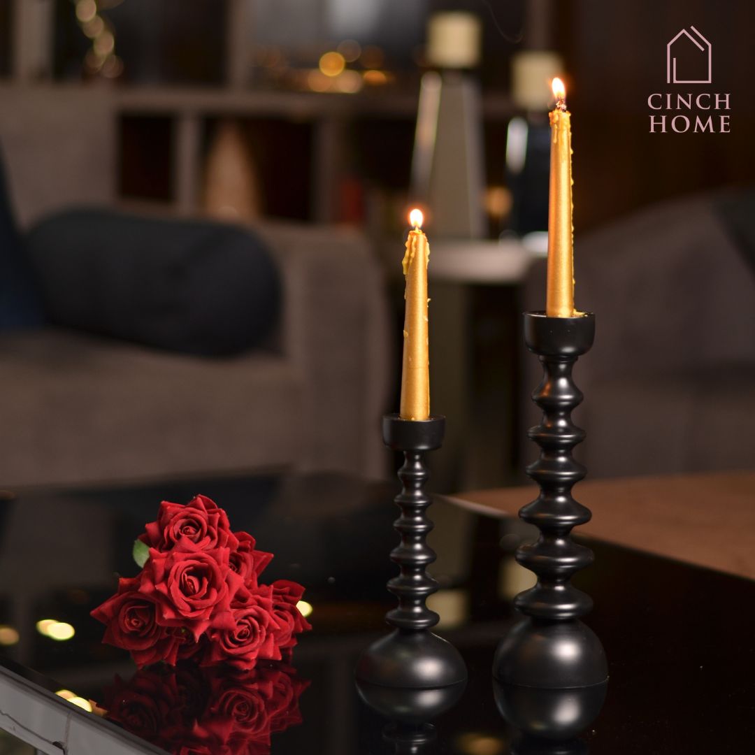 Candle Stands by Cinch Home bring to you metal, glass and wooden Candle Stands. This Diwali, light up your homes with our wide range of exquisite Candle holders at affordable prices. You can also buy scented Pillar Candles of different sizes. Candle Stands by Cinch Home bring to you metal, glass and wooden Candle Stands. This Diwali, light up your homes with our wide range of exquisite Candle holders at affordable prices. You can also buy scented Pillar Candles of different sizes. 